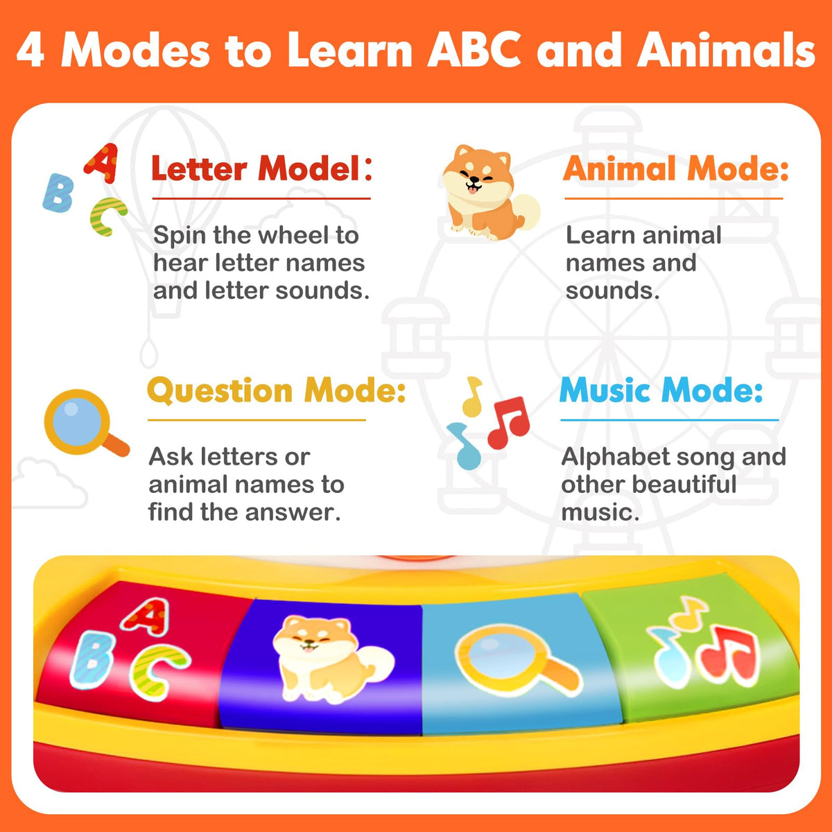 Duchong Interactive Games Toddlers promote listening and memory skills.
