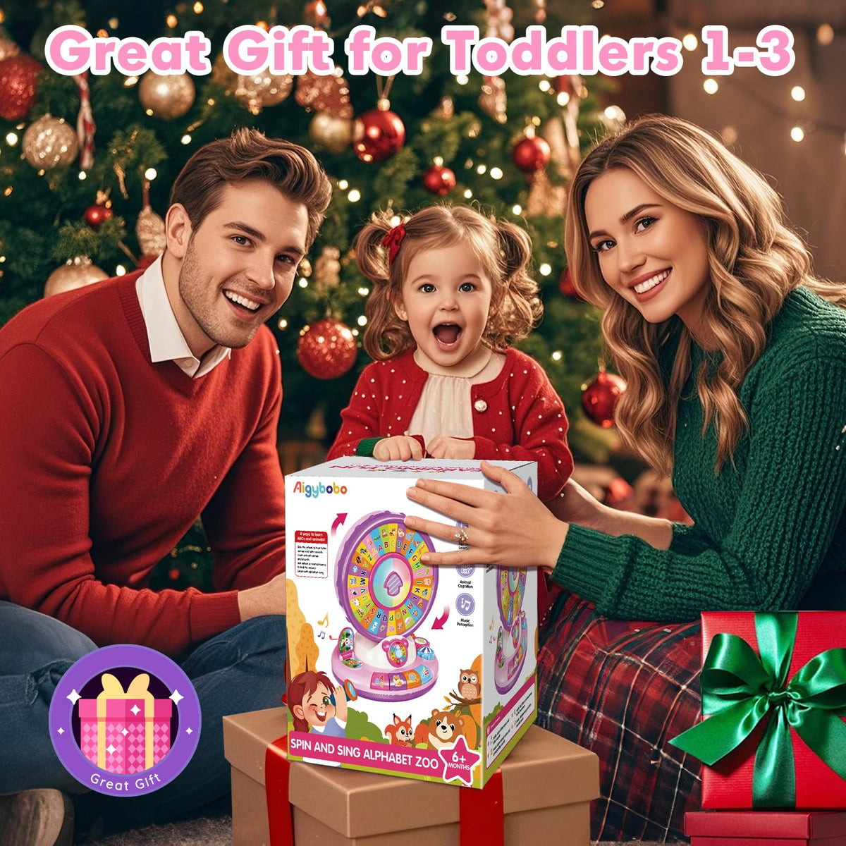 Duchong learning toy is ideal for ages 12-18 months and early exploration.