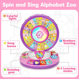 Duchong learning toy alphabet buttons encourage early letter recognition during play.