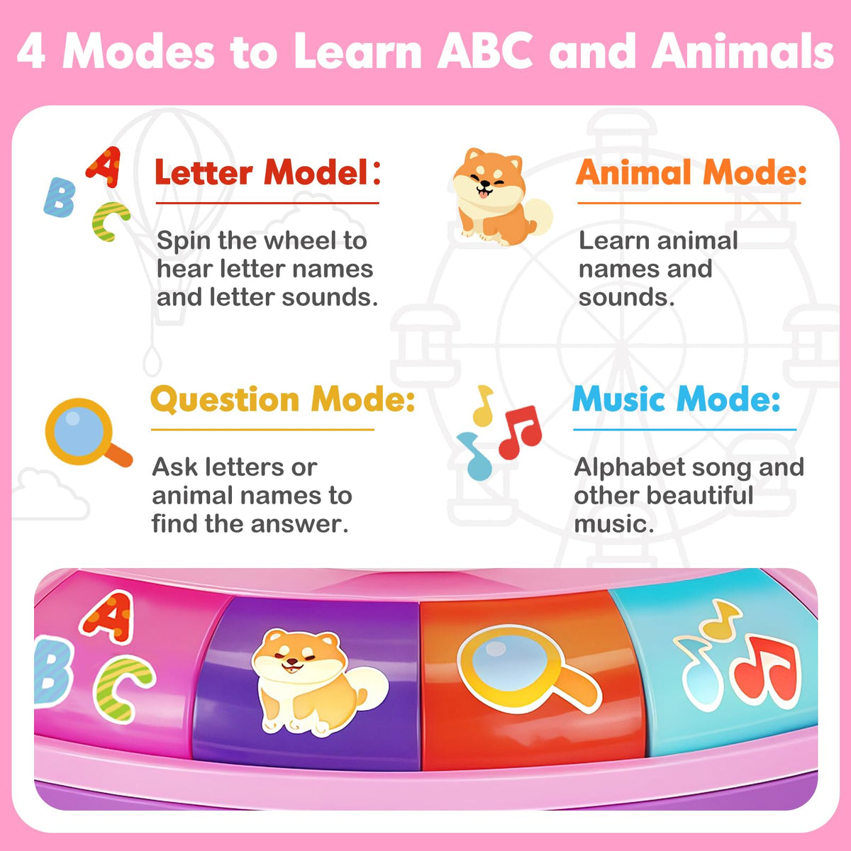 Duchong learning toy animal sounds ignite listening and vocabulary exploration.