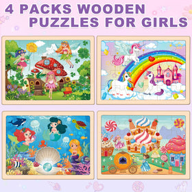 Duchong princess 24-piece puzzle fosters imaginative play and fine motor skills.