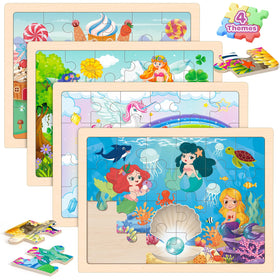 Duchong unicorn 24-piece puzzle for kids boosts focus and problem-solving.