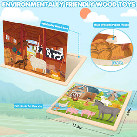 Duchong safe durable wood materials ensure gentle edges for little hands.
