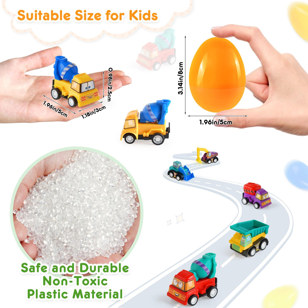 Duchong surprise egg reveals a tiny vehicle to spark curiosity.