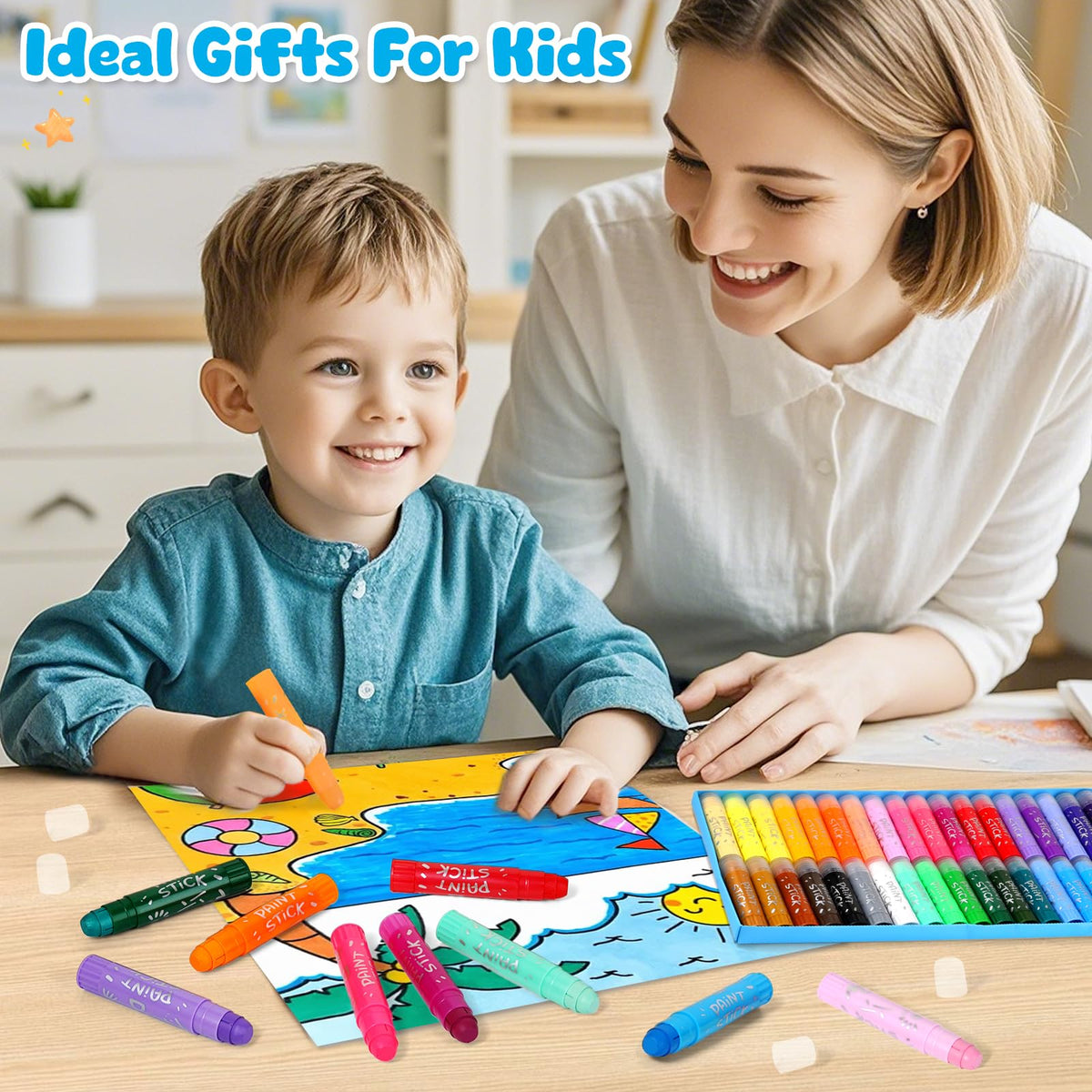 Duchong Tempera Sticks ideal classroom crafts.
