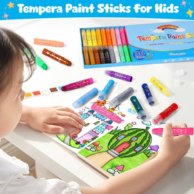 Duchong Paint Sticks twist-cap design reduces waste.