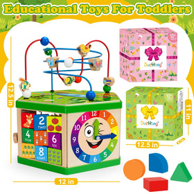 Duchong activity cube abacus promotes early counting skills
