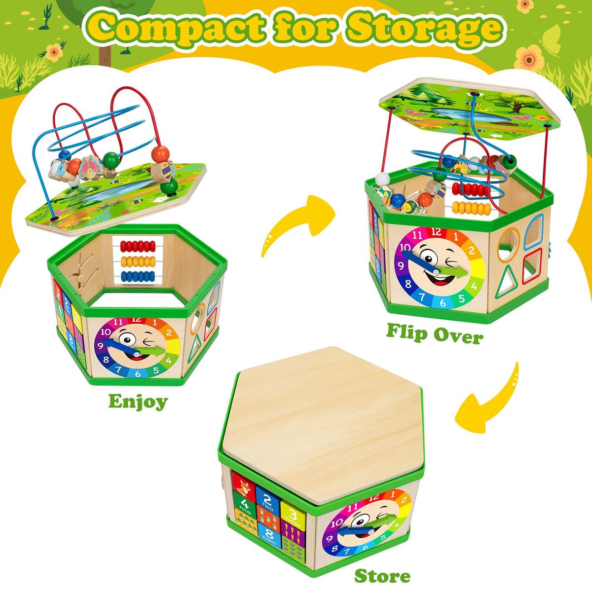 Duchong shape sorter enhances spatial and logical thinking