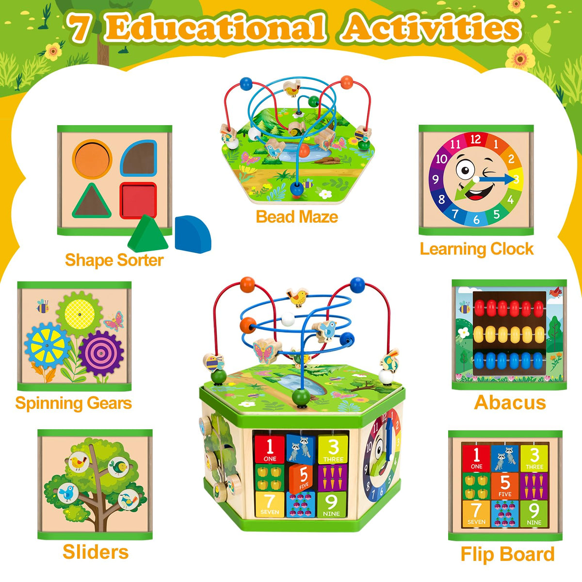 Duchong cube features spinning gears for problem-solving play