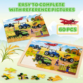 Duchong wooden puzzles ship image supports spatial awareness during play.