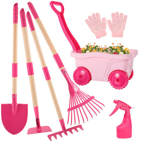 Duckura Kids wheelbarrow in action, durable outdoor play for active toddlers.