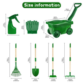 Duckura Wheelbarrow for kids fuels hands-on garden tasks