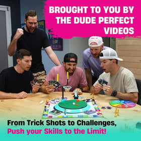 Dude Perfect Wheel of Consequences adds suspense to rounds