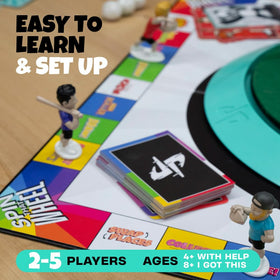 Dude Perfect goal net—setup for competitive, screen-free action.