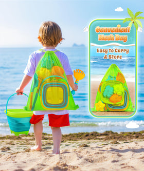 DUDUCOFU animal sand molds bring bright shapes to life in sand.