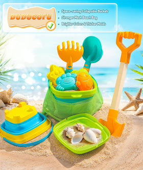DUDUCOFU gift-ready packaging for a beach toy set.