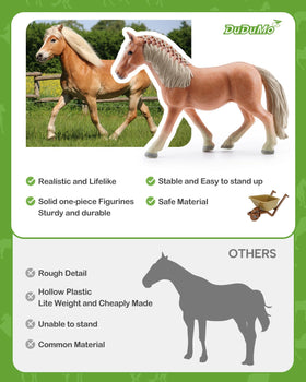DuDuMo stable enclosure and accessories promote organized cleanup and stable-building imagination.