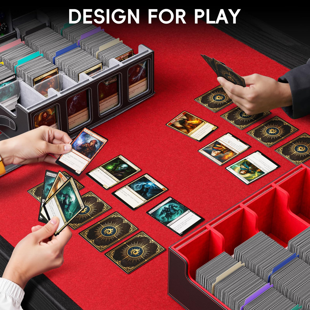 Dufvrpe color label tabs organize decks with clear categorization.