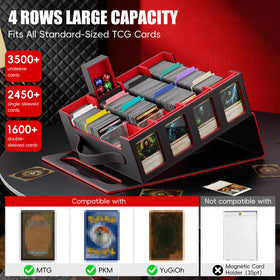 Dufvrpe commander display slots at the front for quick deck reference