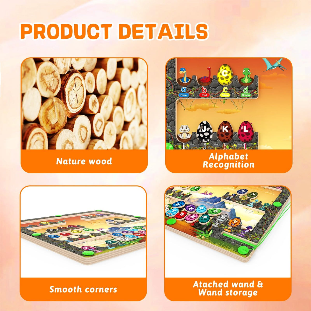DUKVSG Gift-ready toddler toy 3-5 years ideal for gifts and travel