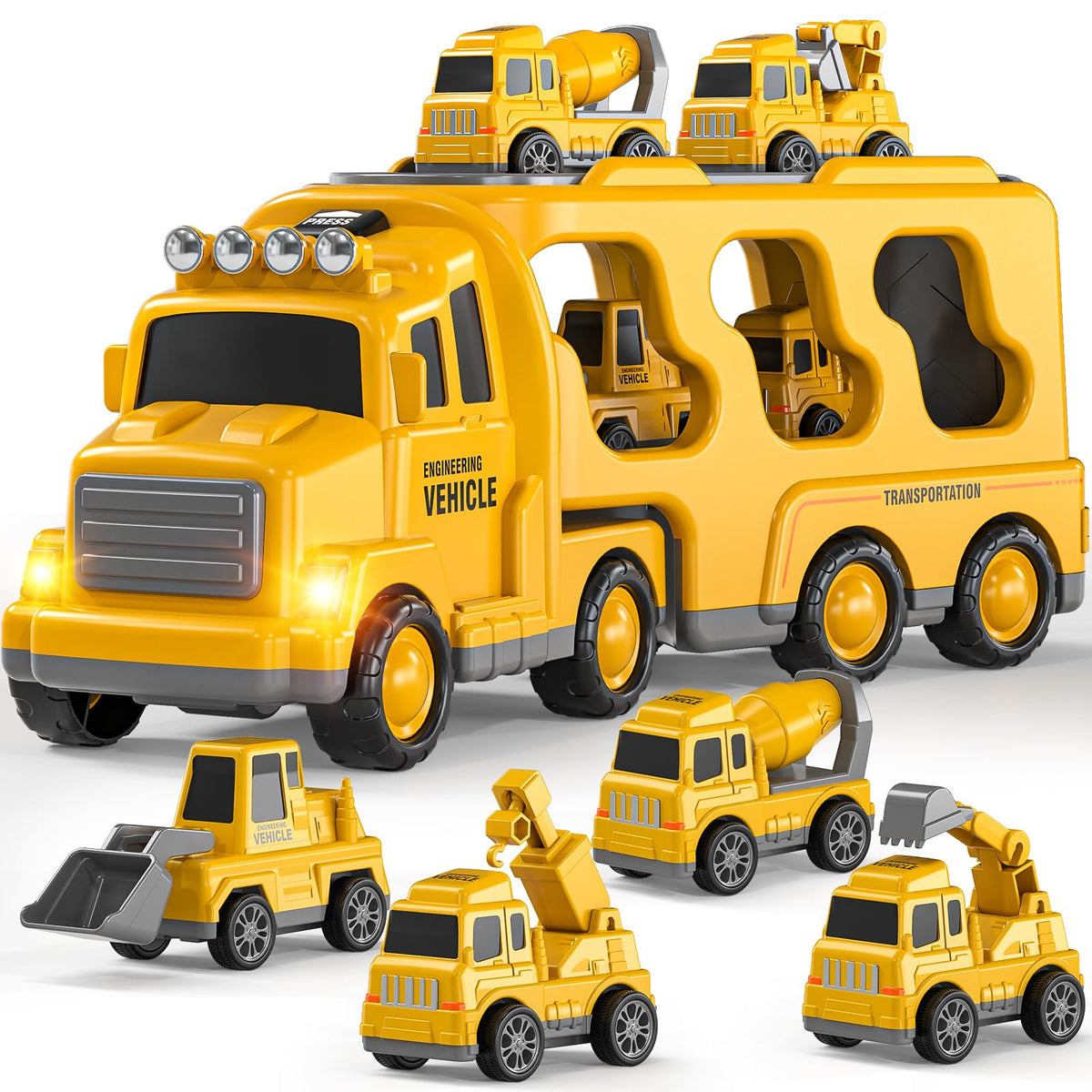 DULONIME construction playset fits indoor and outdoor setups for versatile play.