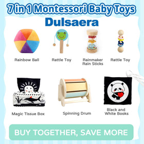 Dulsaera black and white cloth for visual tracking.