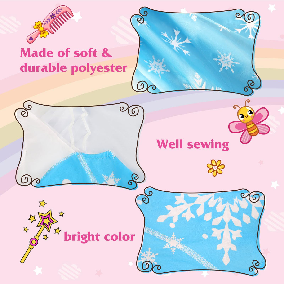 Dulsaera princess dress care guide, tips for keeping fabrics vibrant and lasting.