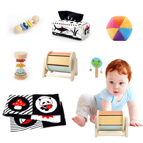 Dulsaera Rainbow Ball for sensory play and exploration.