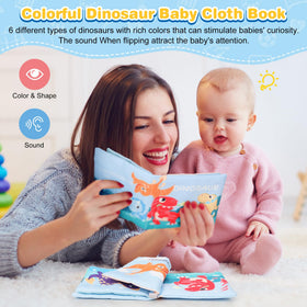 Dulsaera shape sorter cube helps baby sort shapes and build coordination.