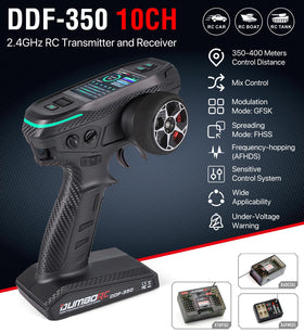 DUMBORC DDF-350 receiver compatible with P10F for responsive signal.