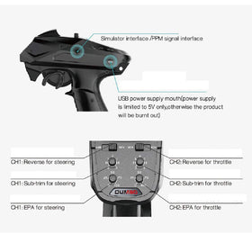 DUMBORC X4 three-switch lights control for RC models.