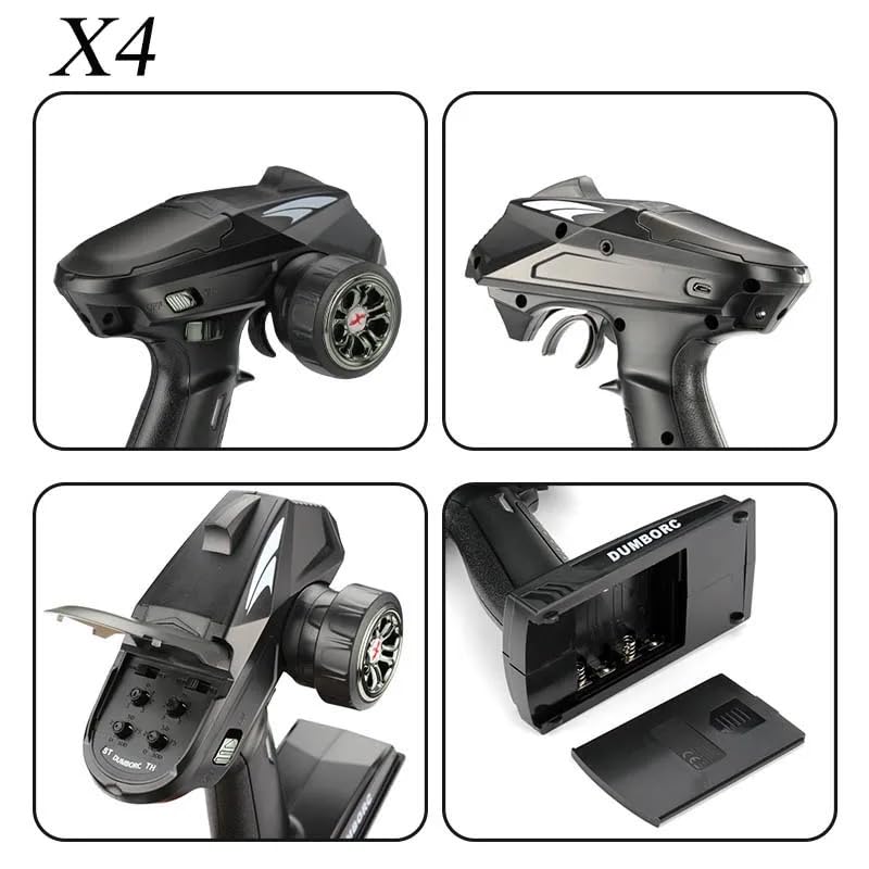 DUMBORC X4 long-range link up to 500 meters.