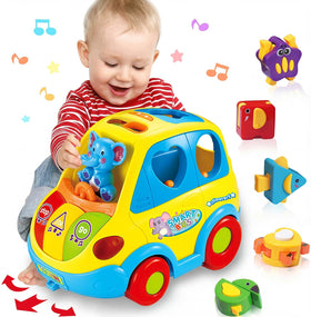 DUMMA musical bus with blocks engages color recognition.