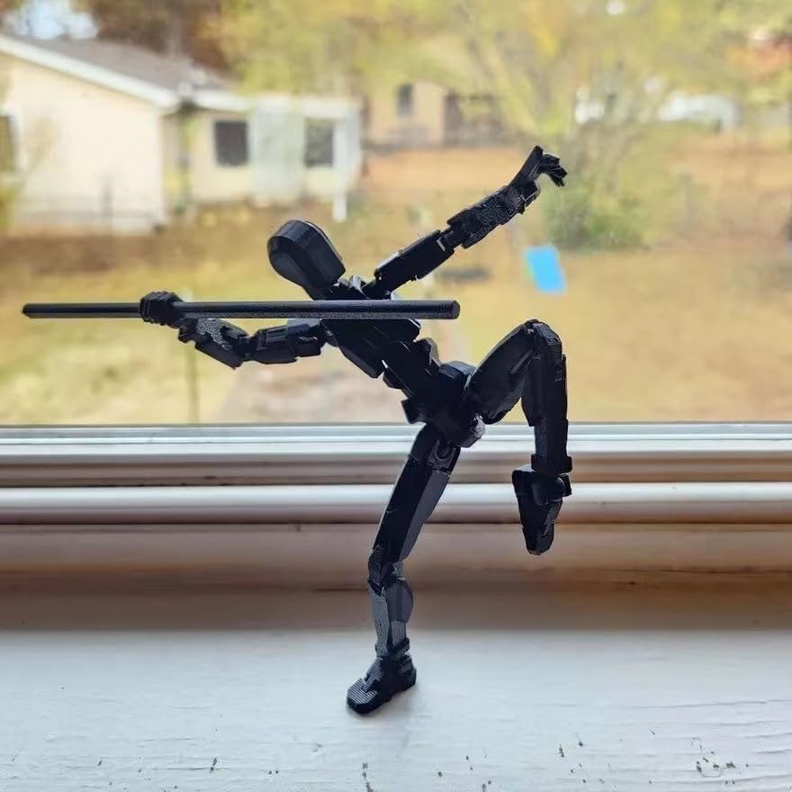 Dumwick Titan 13 action figure compact design fits small spaces and travel