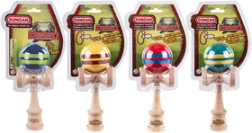 Duncan Komodo Kendama tama-gloss finish for durable color during play.