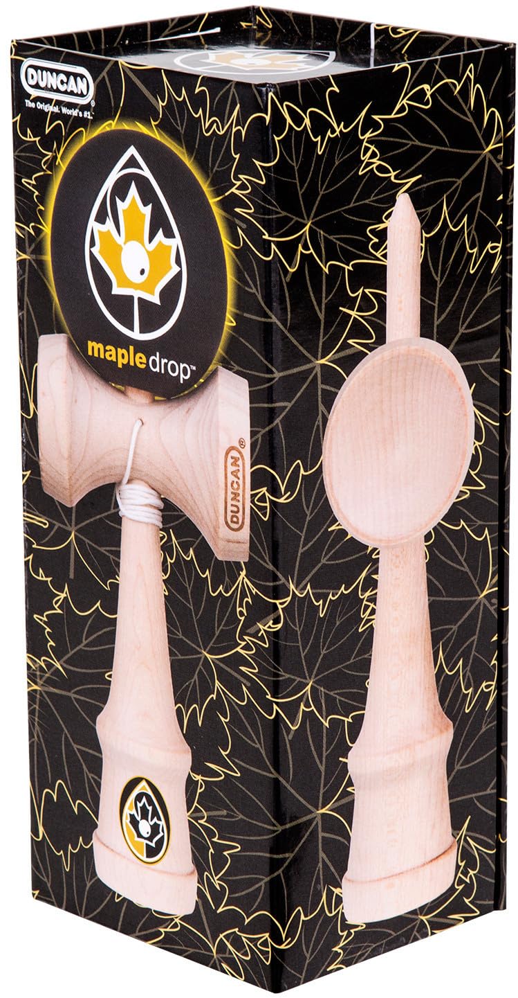 Duncan Maple Drop Pro Kendama string designed to resist tangling for smooth play.