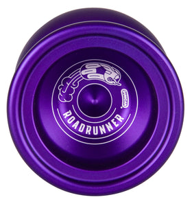 Duncan Roadrunner Yo-Yo purple body for nimble spins and reliable string tracking.