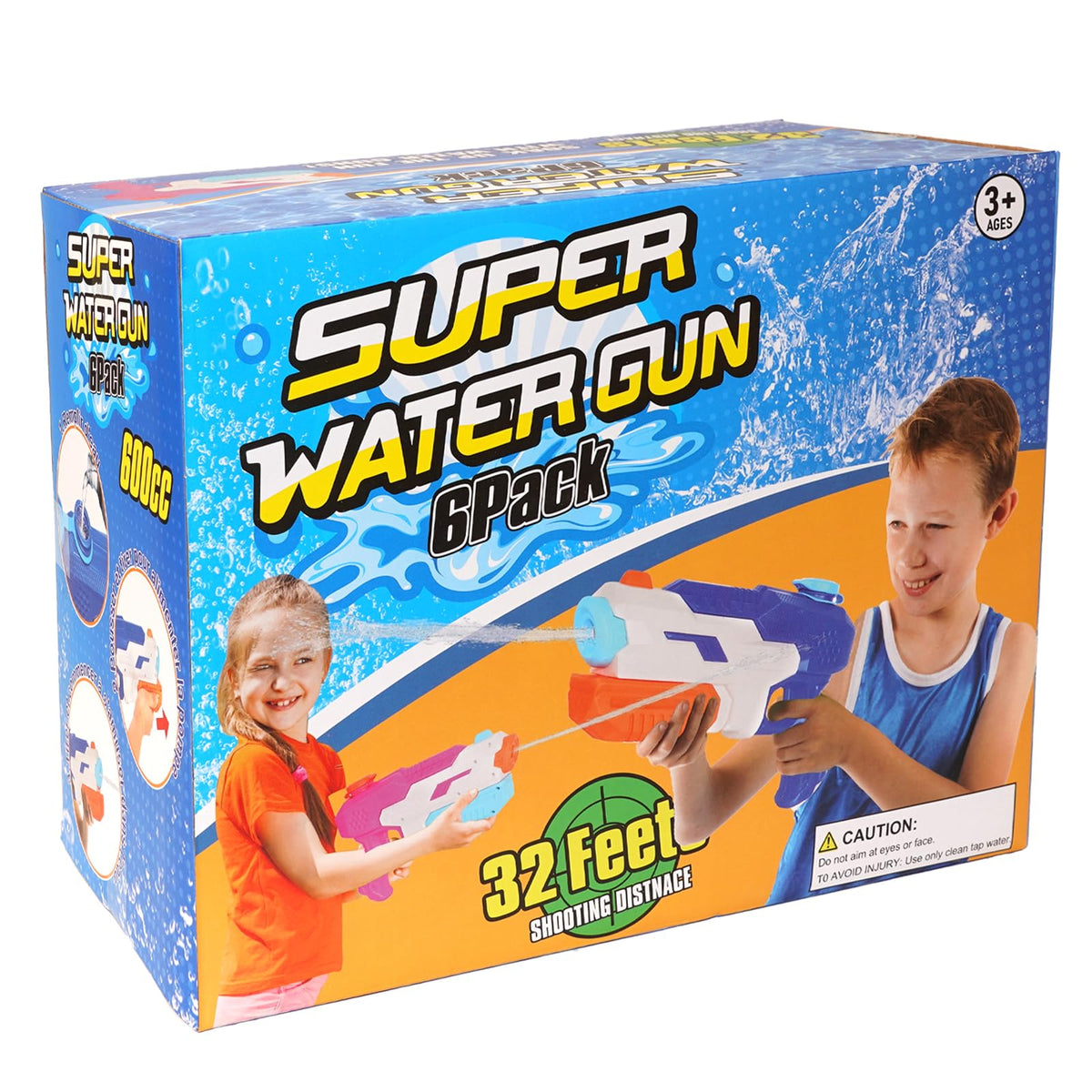 DUNEMEI 600cc water gun capacity closeup showing large tank.