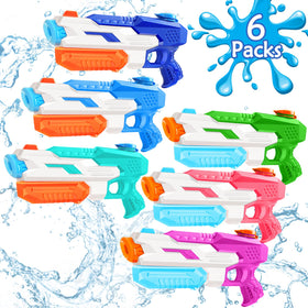 DUNEMEI 600cc water gun pack front view ideal for group play and pool fun.