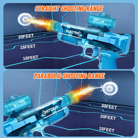 DUNEMEI LED nozzle lights for night battles and glowing water trails.