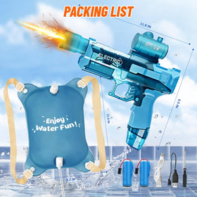 DUNEMEI 2300cc water blaster quick-load bladder ready for back-to-back battles.