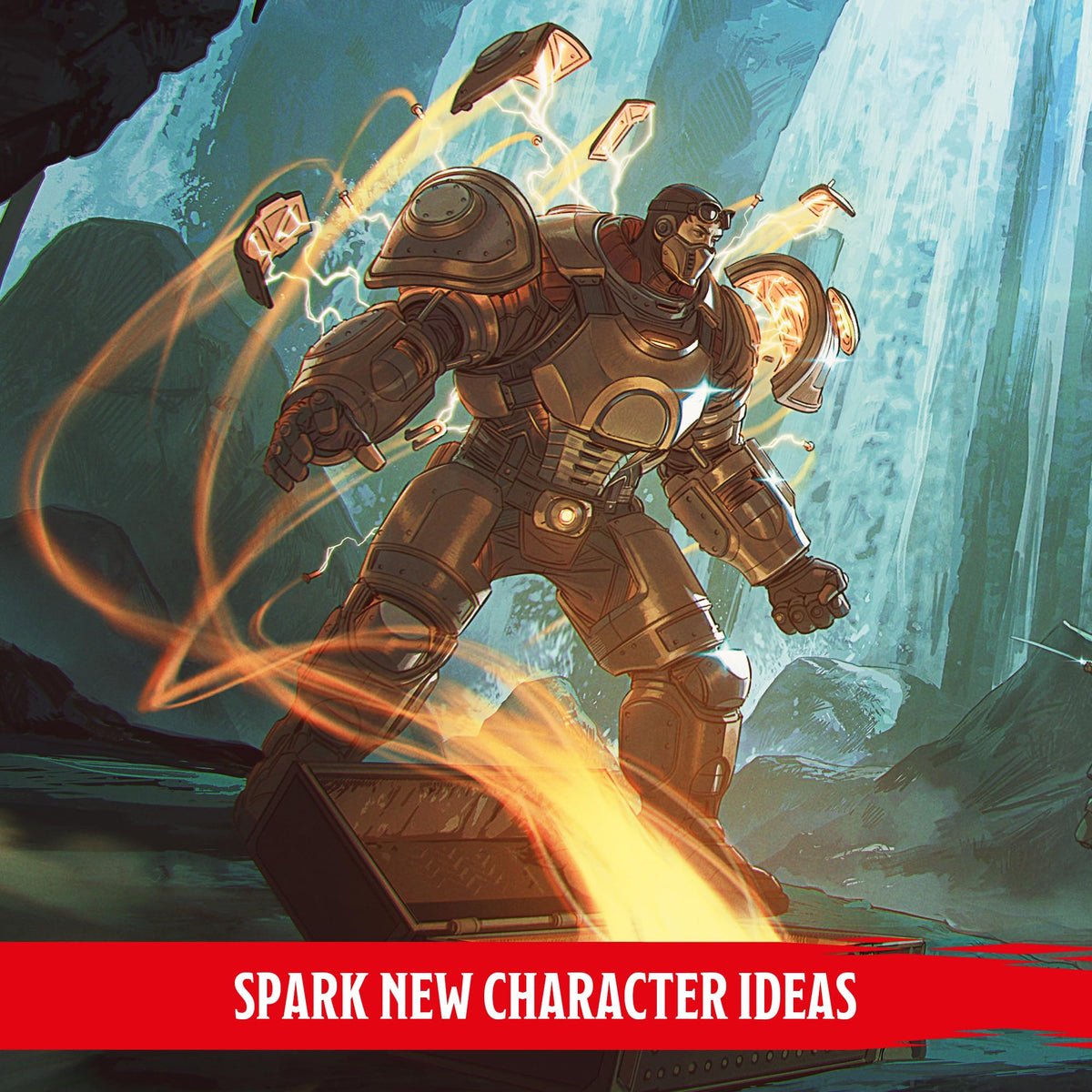 Dungeons & Dragons Eberron Forge Artificer dragonmarks tablet shows unbound potential across ancestries.