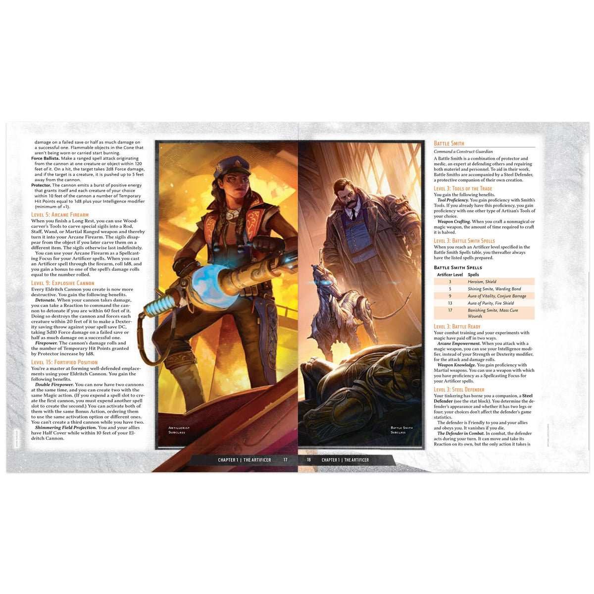 Dungeons & Dragons Eberron Forge of the Artificer magic items showcase inventive gear.