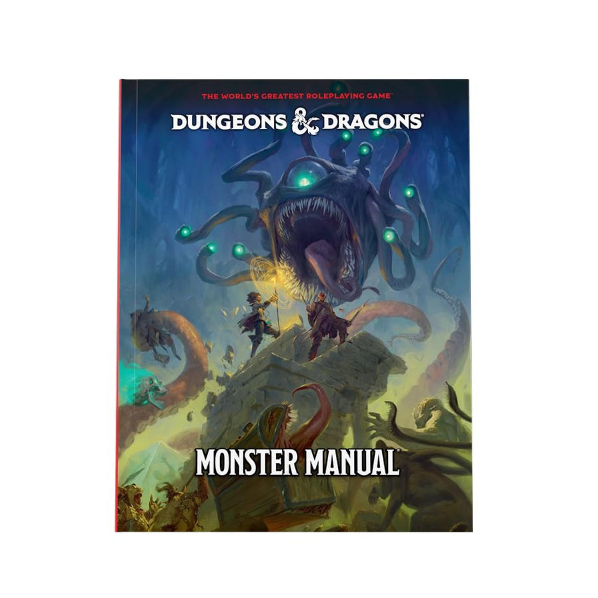 Dungeons & Dragons Monster Manual dragon art highlights chromatic dragons for epic campaigns.