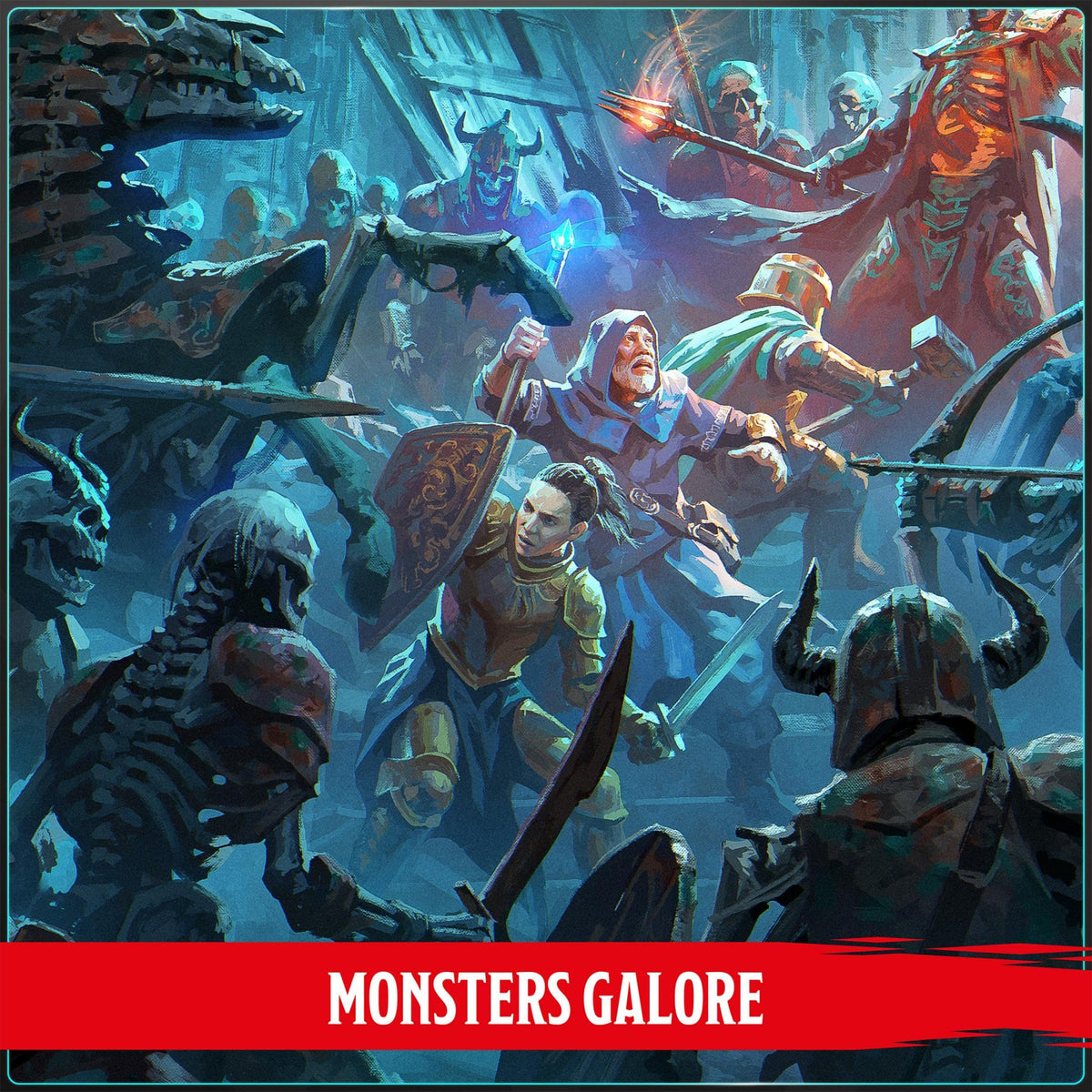 Dungeons & Dragons Monster Manual mind flayer illustration inspires tense dungeon encounters.