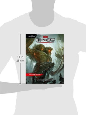 Dungeons & Dragons Out of the Abyss 355-page hardcover interior with ready-to-run encounters.