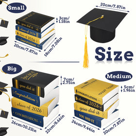 Dunzoom four-set table centerpieces add festive vibe to graduation celebrations.