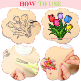 Dunzoom spring suncatchers daisy design brings cheerful color to any window