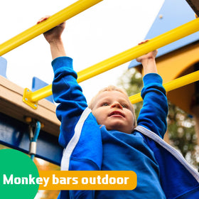 Dunzy ladder rungs add sturdy steps to any playset