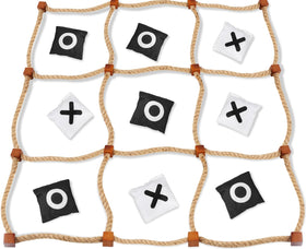 DUOLIYBC giant tic tac toe board for outdoor family play.